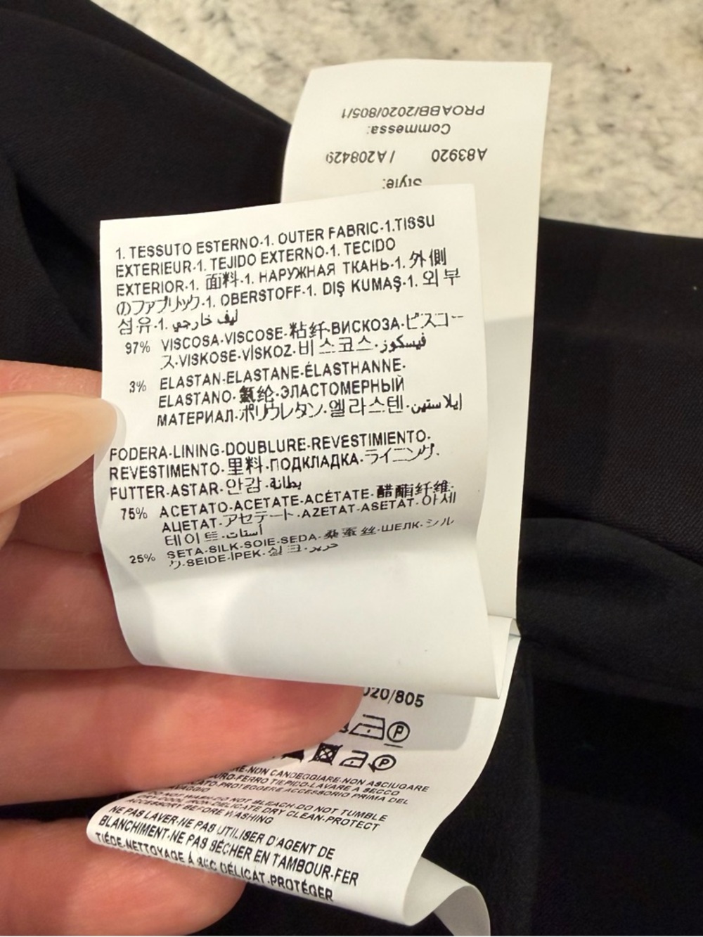 Authentic Versace Black Silk Mini Skirt 36 - Picture 5 of 6